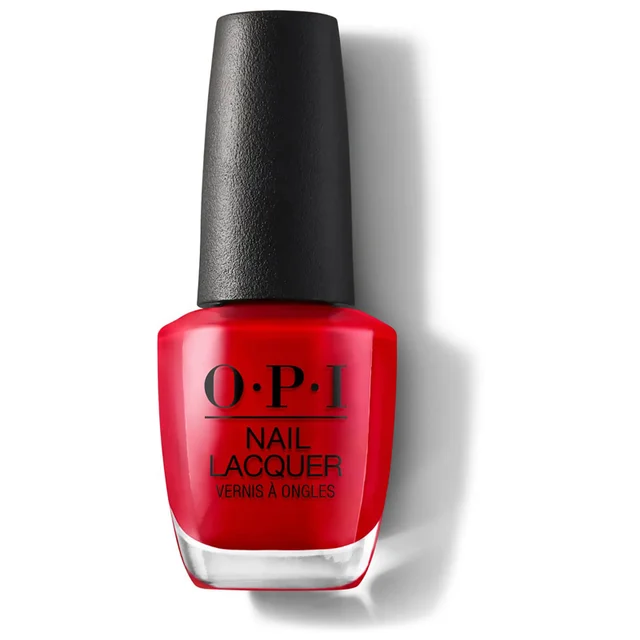 OPI Nail Lacquer - Fast-Drying Nail Polish - Big Apple Red 15ml