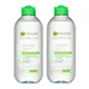 Garnier Micellar Water Facial Cleanser Combination Skin 400ml Duo Pack