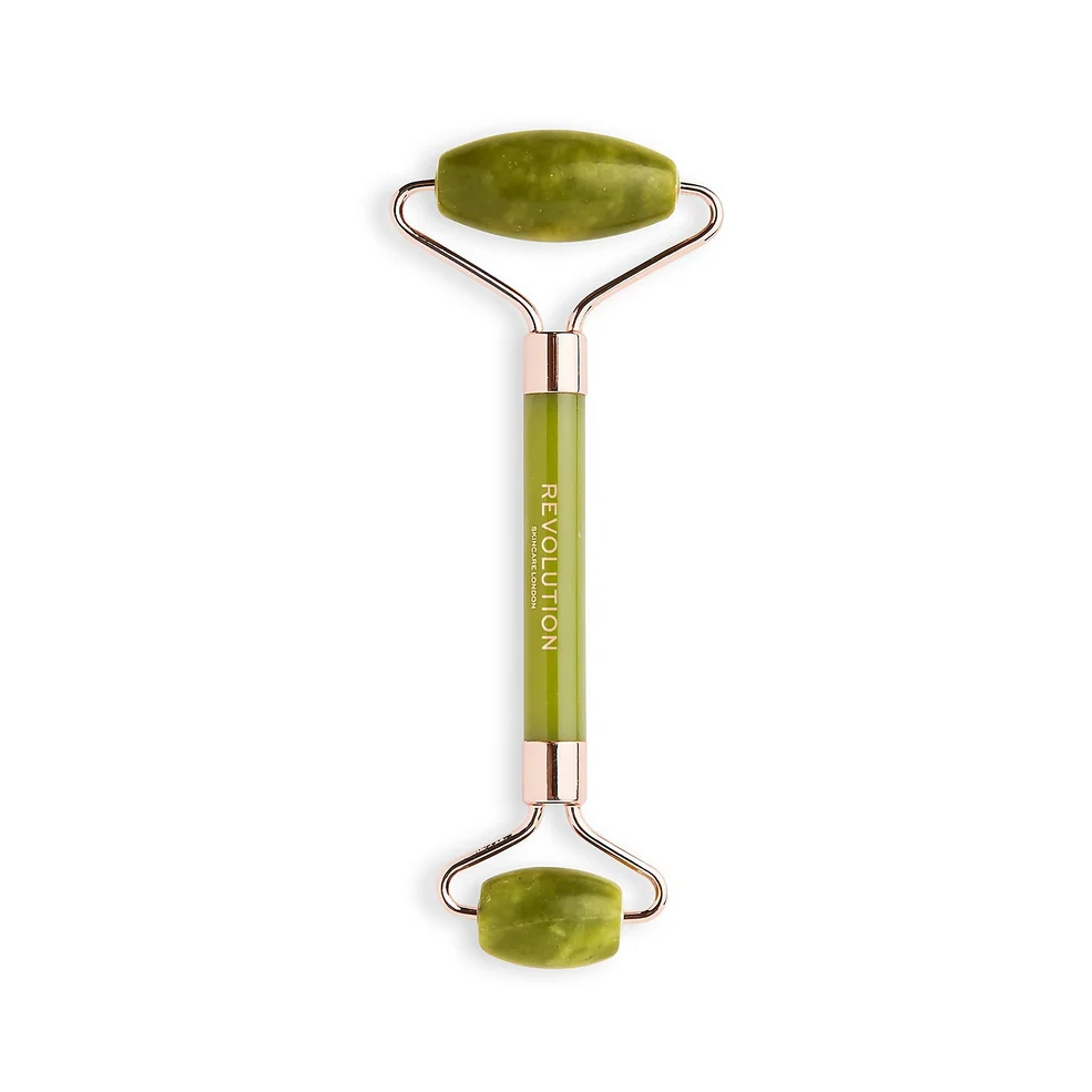 Revolution Beauty Green Jade Facial Roller Image 1