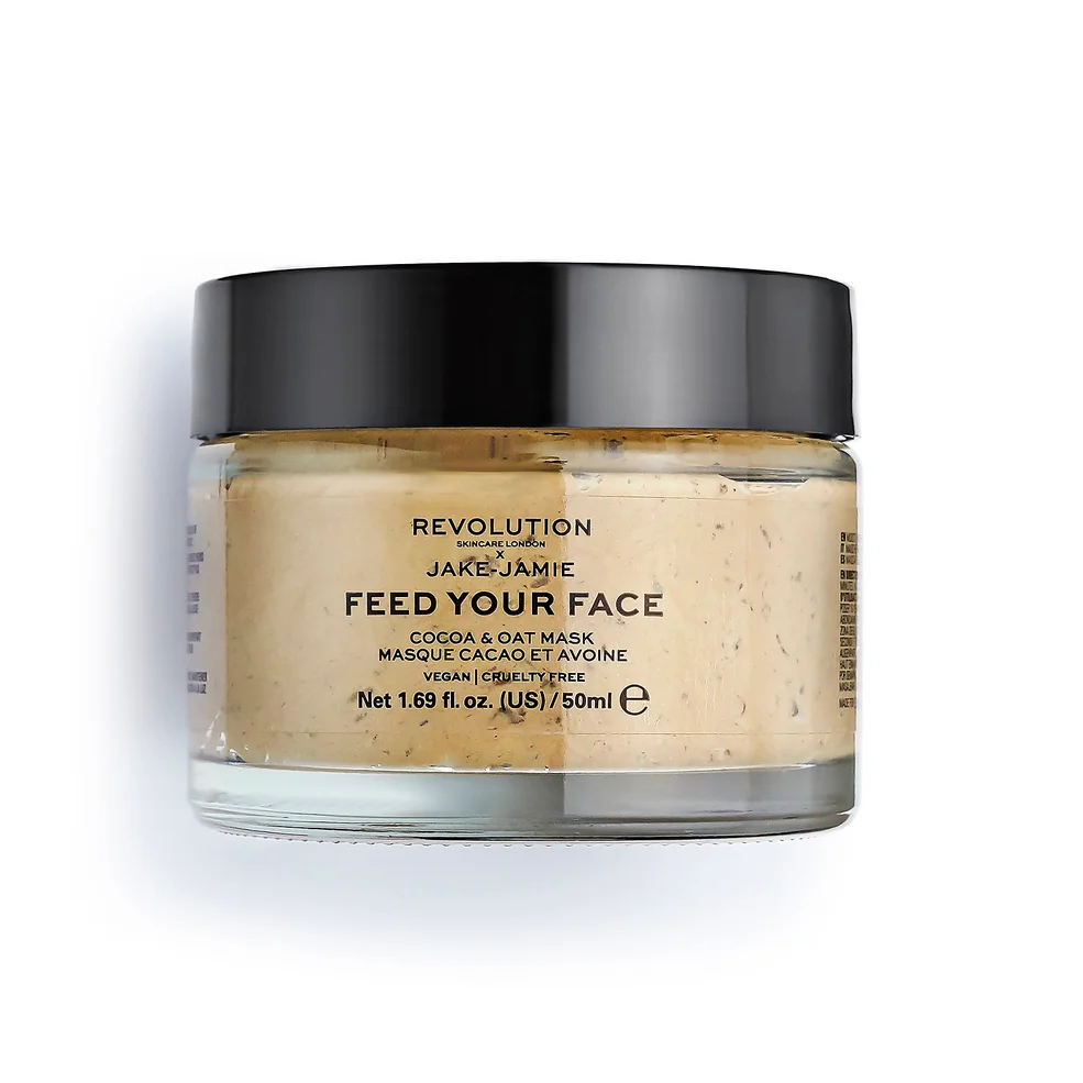 Revolution Skincare X Jake Jamie Cocoa and Oat Moisturising Face Mask 50ml Image 1