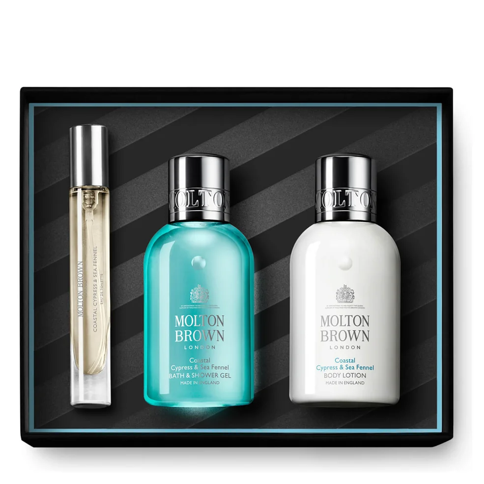 Molton Brown Coastal Cypress & Sea Fennel Travel Gift Set Image 1
