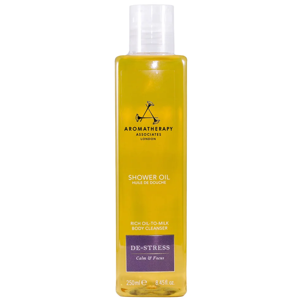 Aromatherapy Associates De-Stress Shower Oil 250ml Image 1