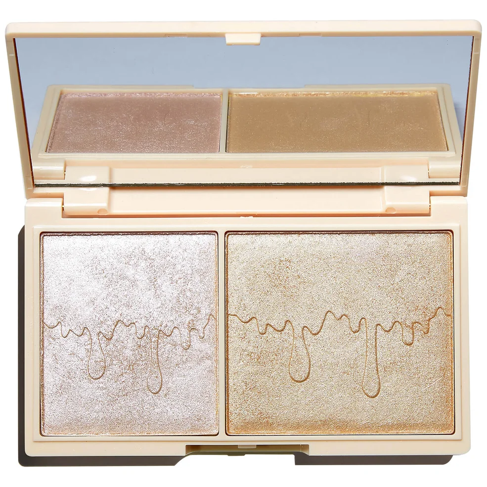 I Heart Revolution Mini Chocolate Highlighter Palette - Rose Gold Glow Image 1