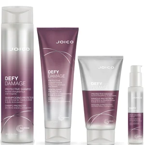 Joico Defy Damage Shampoo, Conditioner, Masque and Shield Set - undefined undefined