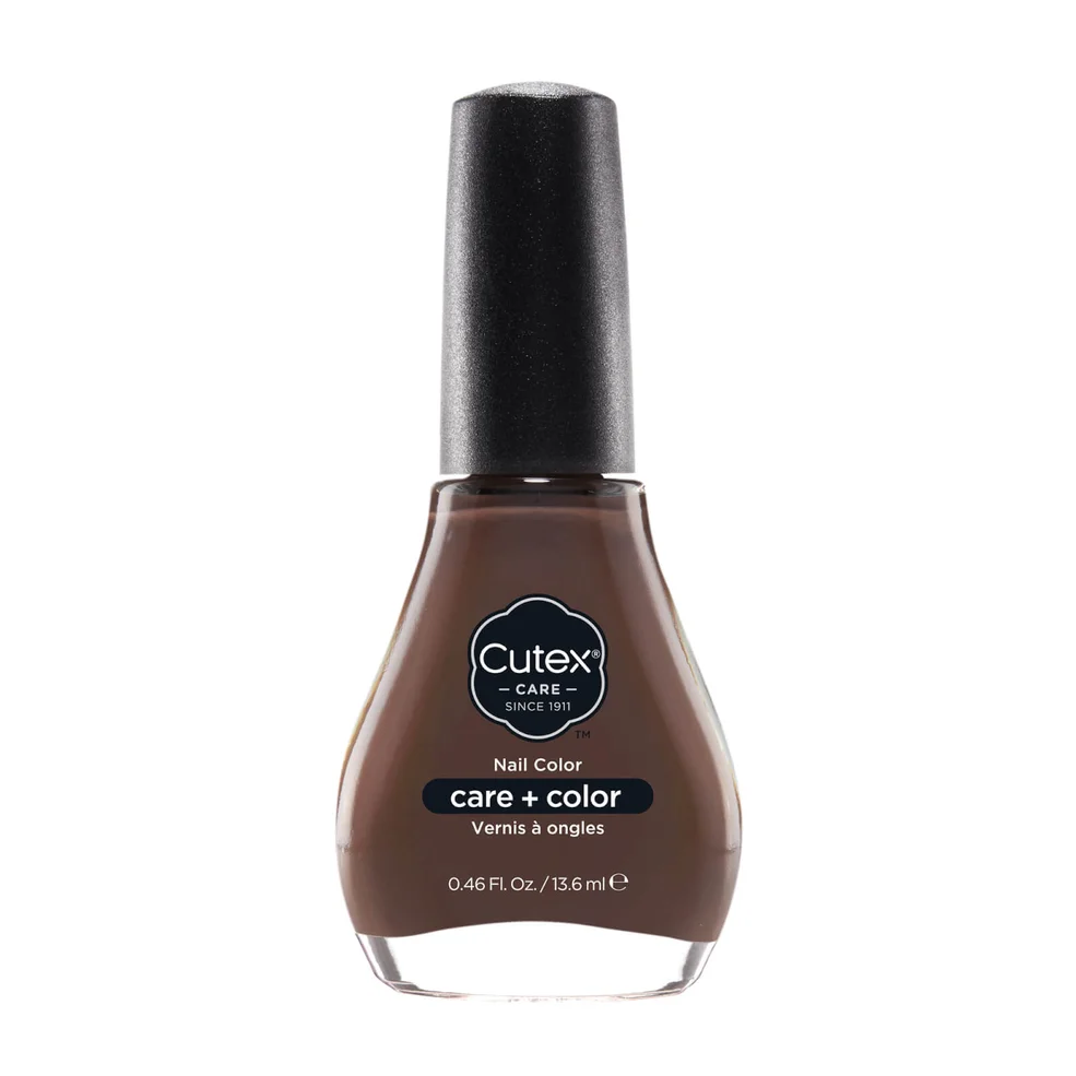 Cutex Care + Color Nail Polish - Triple Espresso 330 Image 1