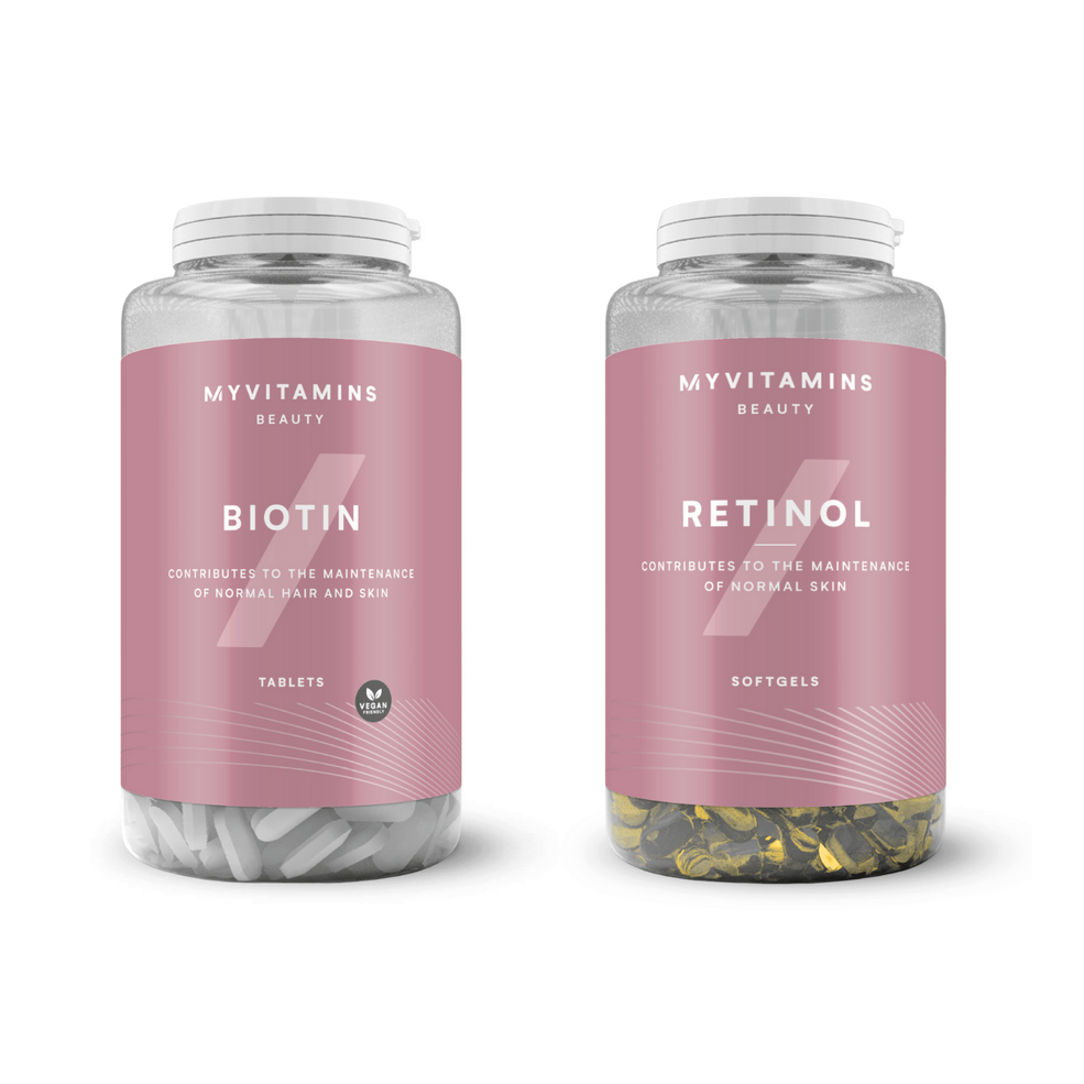 Myvitamins Biotin and Retinol Bundle Image 1