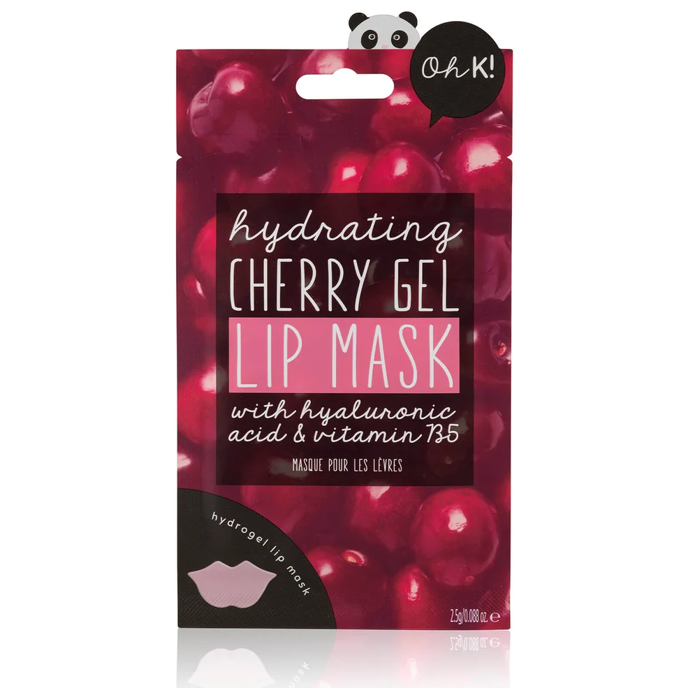 Oh K! Cherry Gel Lip Mask Image 1