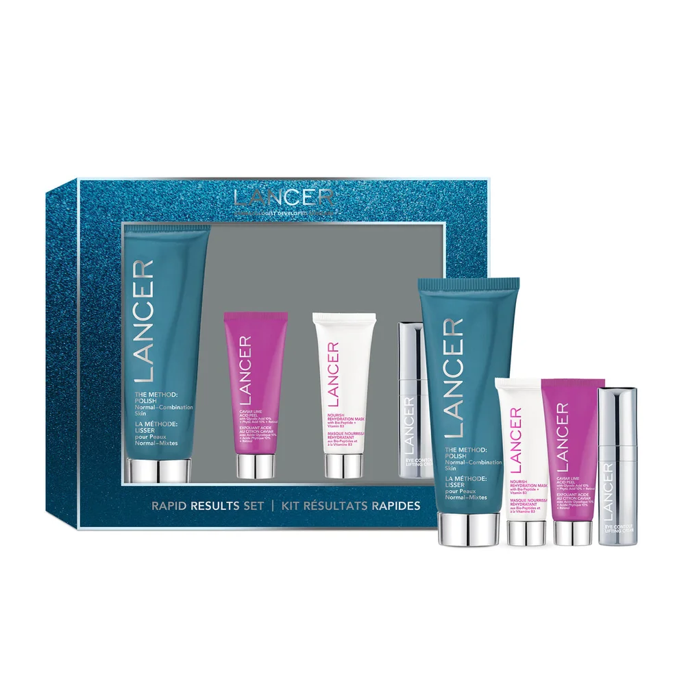 Lancer Set Lancer Rapid Results 4-Piece Set | LOOKFANTASTIC