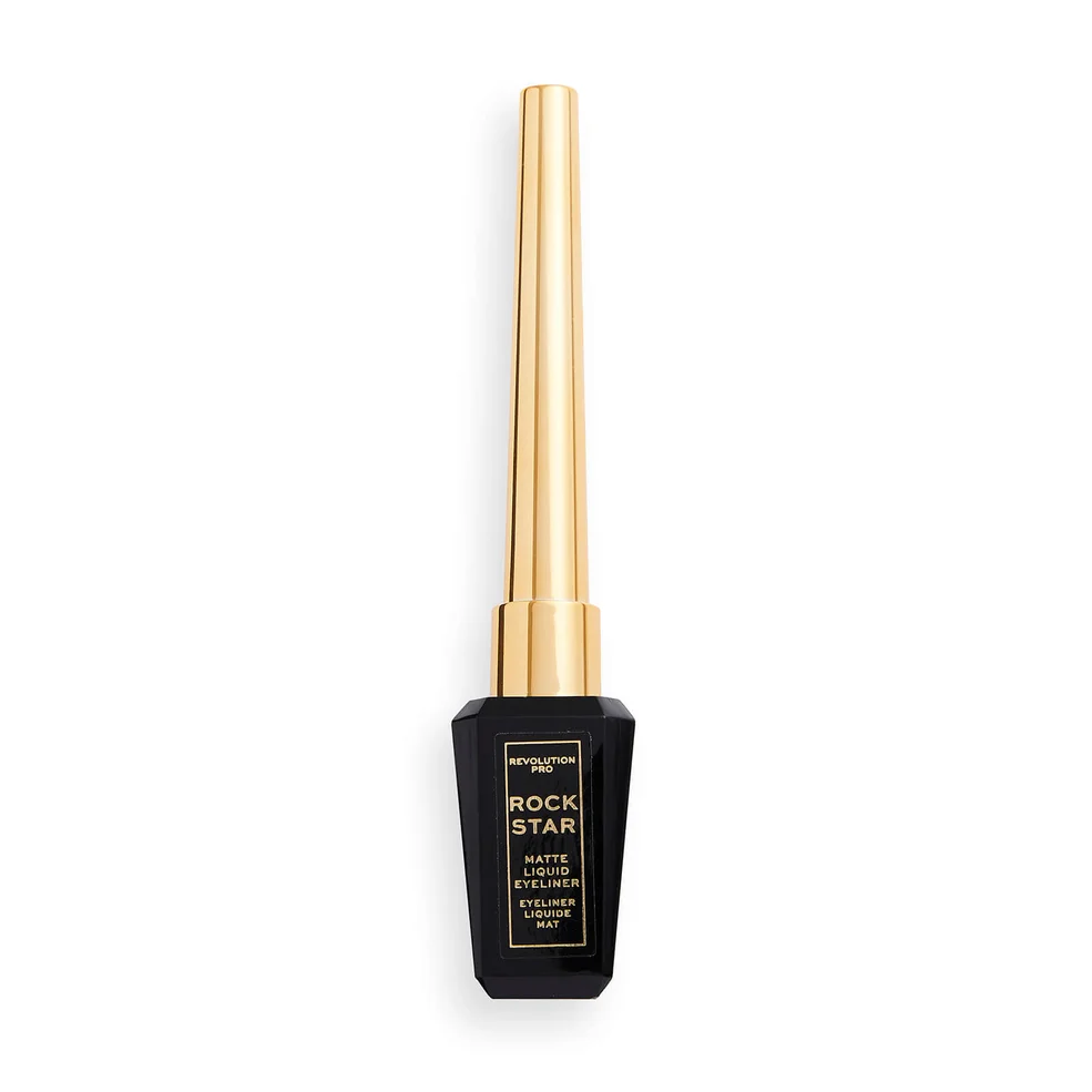 Revolution Pro Rockstar Matte Edition Liquid Eyeliner Black Image 1
