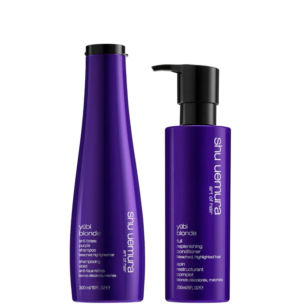Shu Uemura Art of Hair Yubi Blonde Neutralise and Nourish Duo Image 1