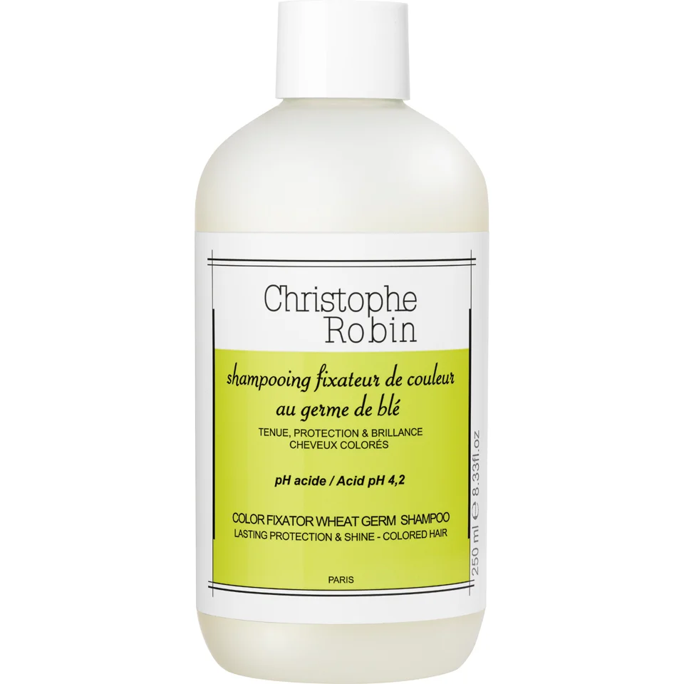 Christophe Robin Color Fixator Wheat Germ Shampoo (250ml) Image 1