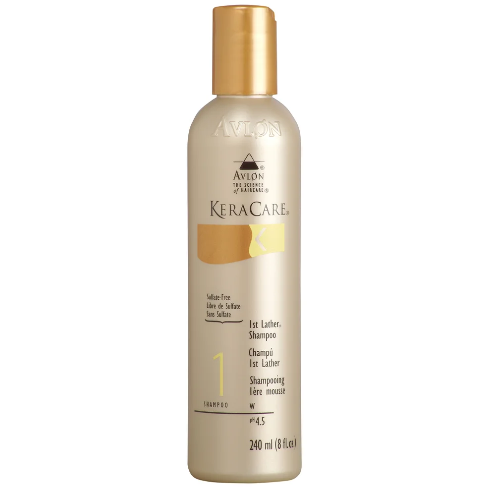 KeraCare 1st Lather Shampoo 240ml Image 1