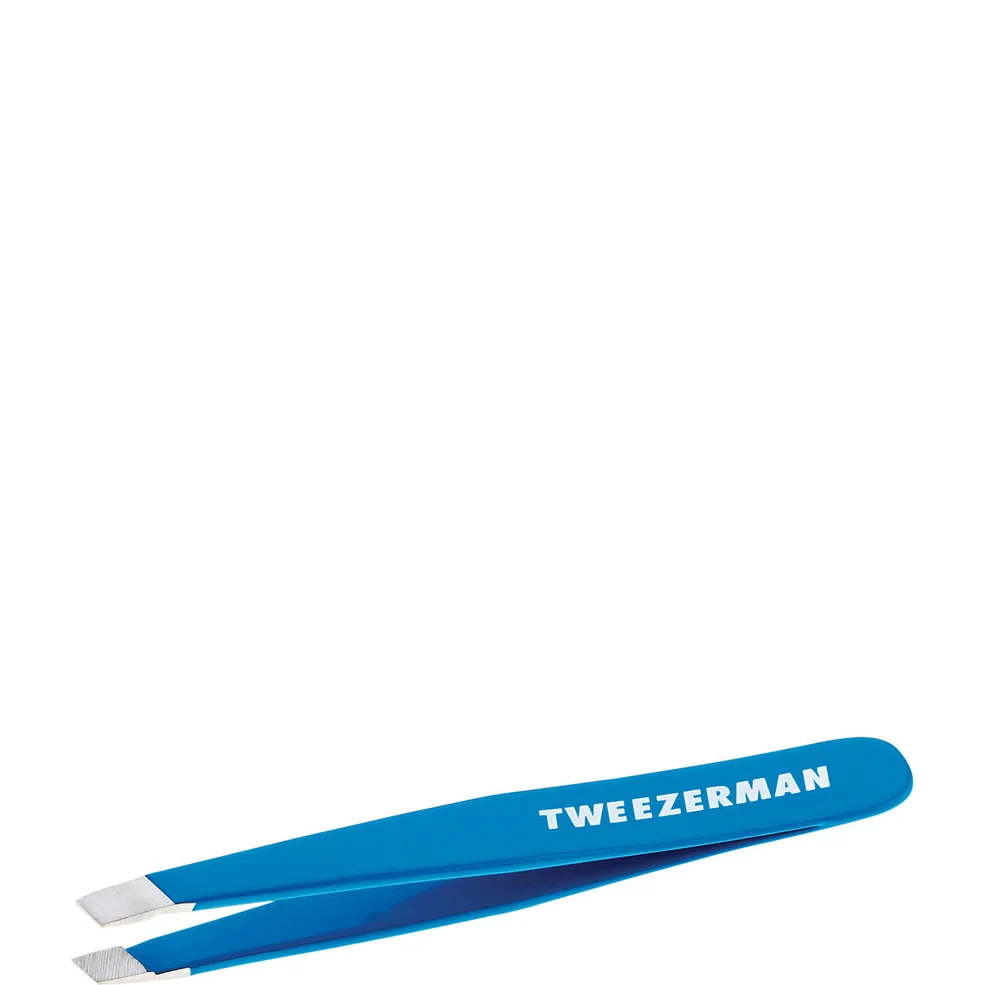 Tweezerman Mini Slant Tweezer - Blue Bahama Image 1