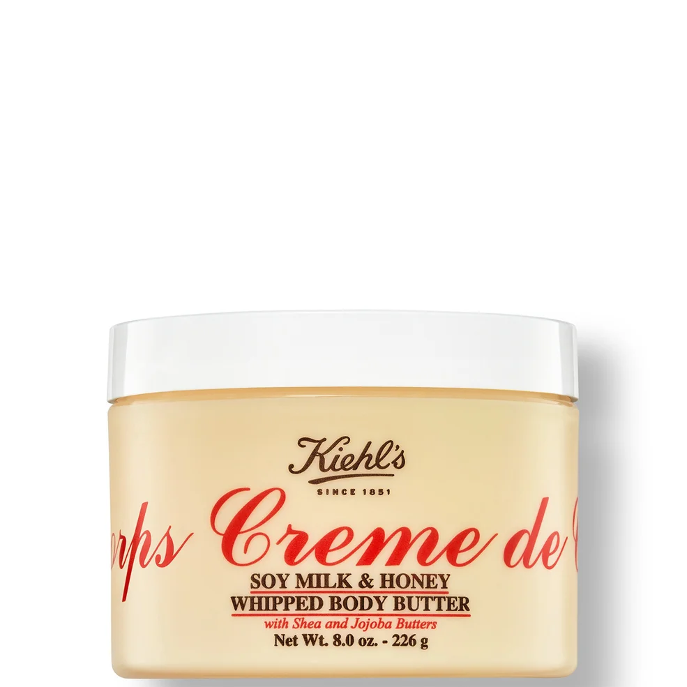 Kiehl's Creme de Corps Soy Milk & Honey Whipped Body Butter 226g Image 1