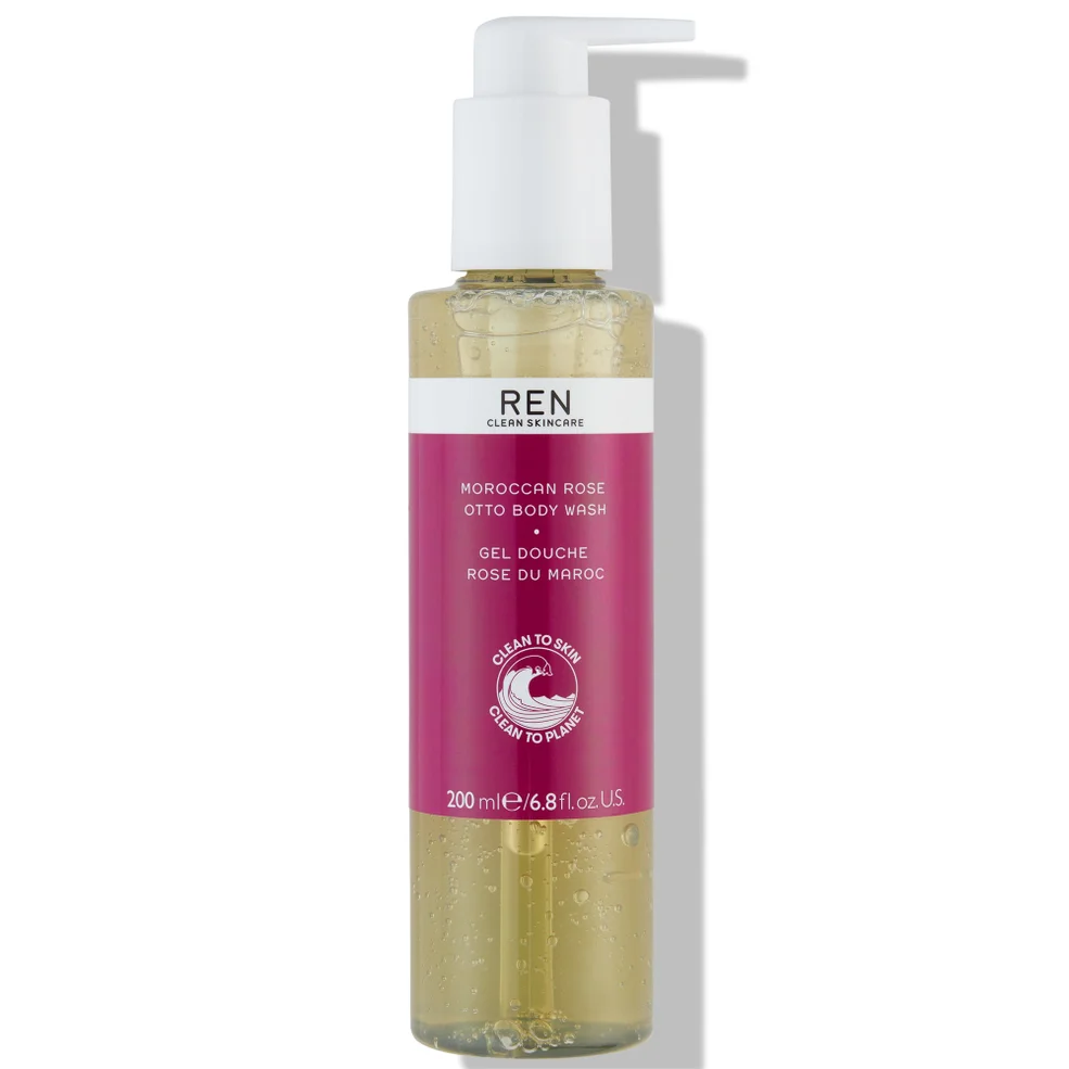 REN Moroccan Rose Otto Body Wash 200ml Image 1