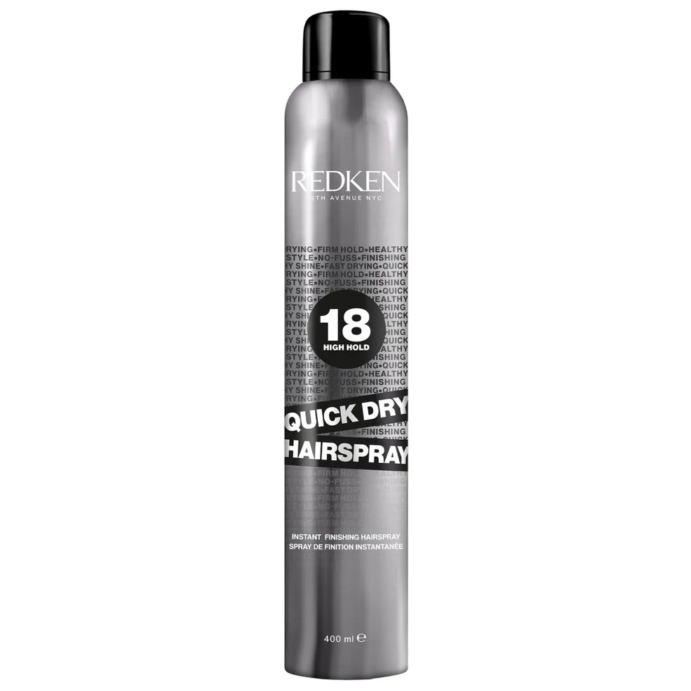 Redken Quick Dry Finish Hair Spray 400ml Image 1