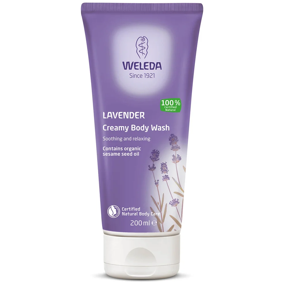 Weleda Lavender Creamy Body Wash (200ml) Image 1