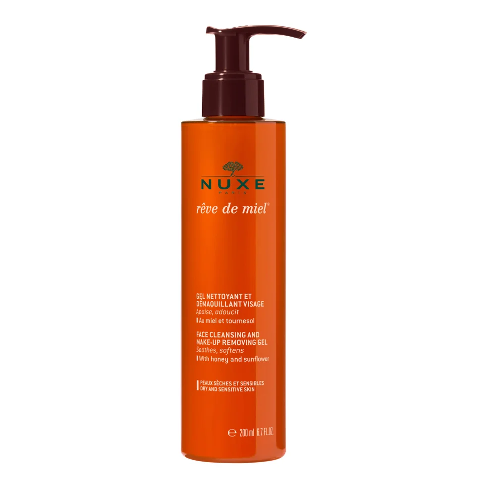 NUXE Rêve de Miel Face Cleansing and Makeup Removing Gel 200ml Image 1