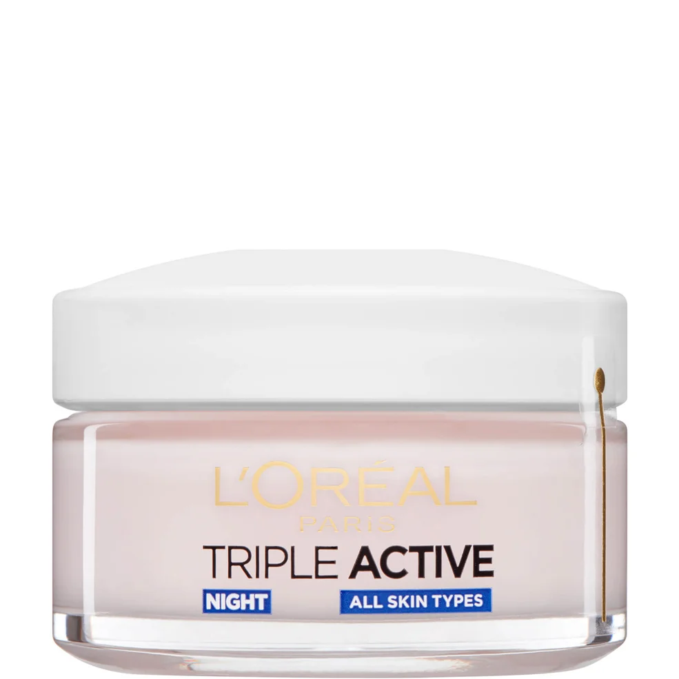 L'Oréal Paris Dermo Expertise Triple Active Hydrating Night Moisturiser (50ml) Image 1