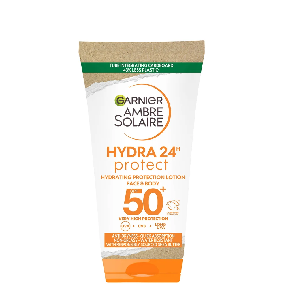 Garnier Ambre Solaire Ultra-Hydrating Sun Cream SPF 50+ 50ml Travel Size Image 1