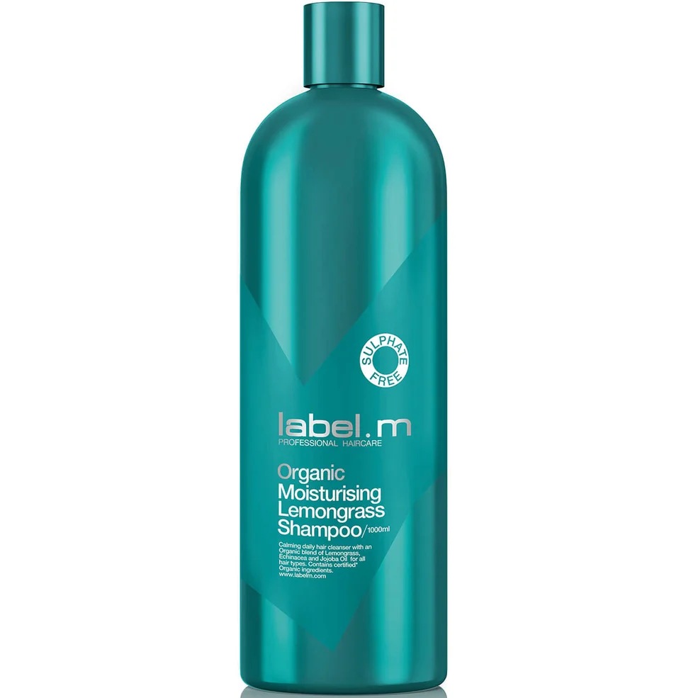 label.m Organic Lemongrass Shampoo 1000ml Image 1