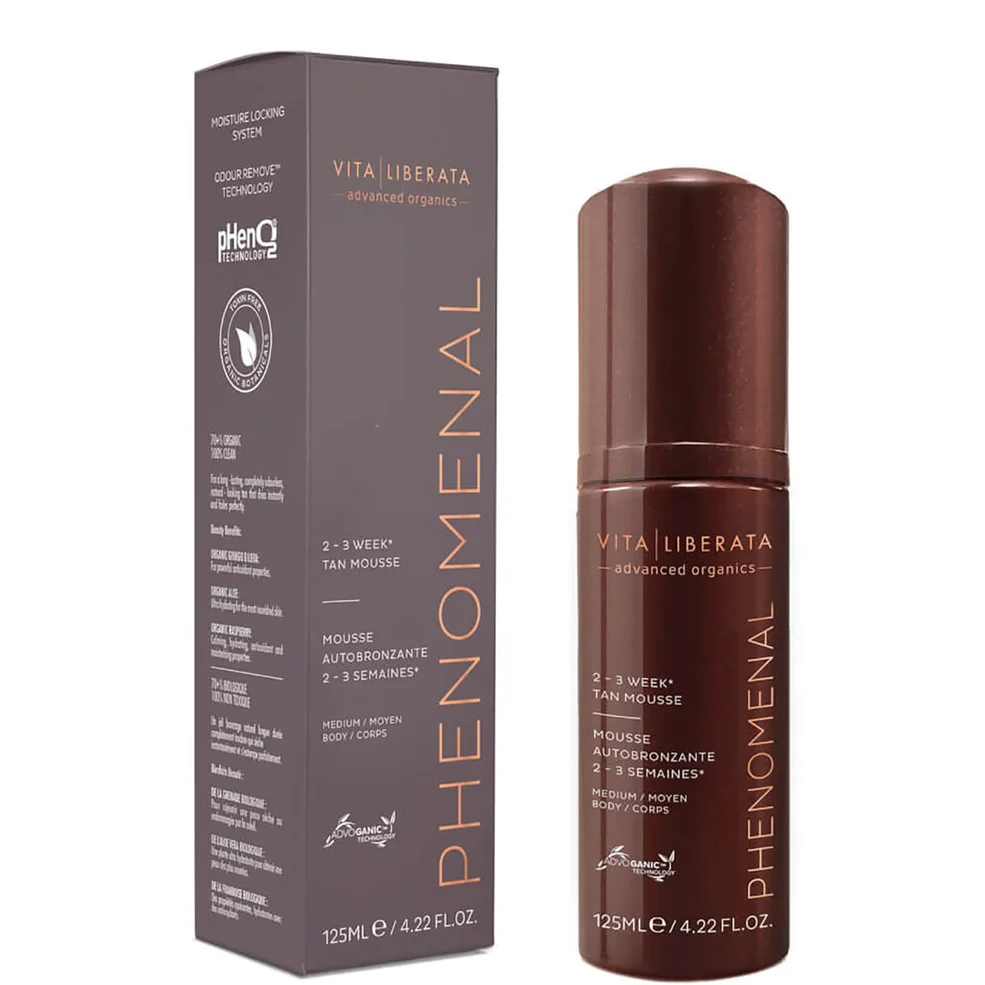 Vita Liberata Phenomenal 2-3 Week Tan Mousse - Medium 125ml Image 1