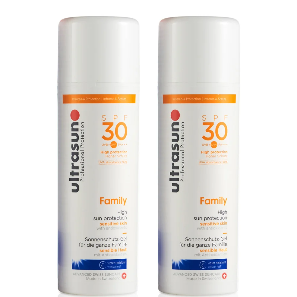 Ultrasun Family SPF 30 - Super Sensitive Duo (2 x 150ml) Image 1