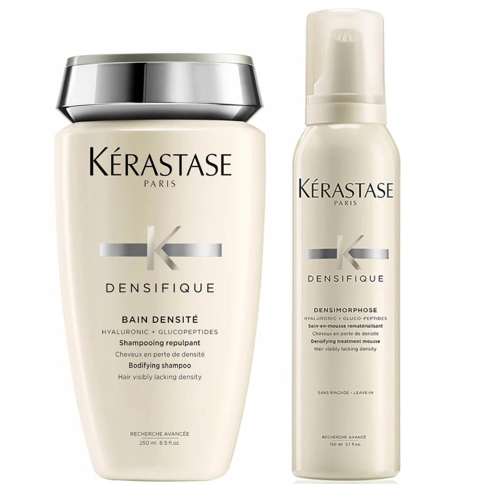 Kérastase Densifique Bain Densite (250ml) and Mousse Densimorphose (150ml) Image 1