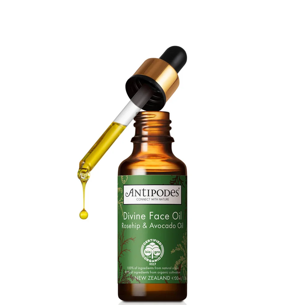 Antipodes Divine Face Oil Rosehip and Avocado Oil 30ml Image 1