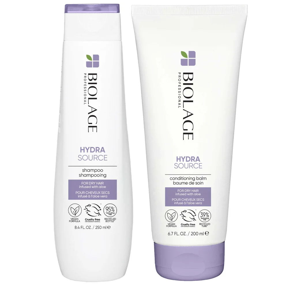 Biolage HydraSource Dry Hair Hydration Shampoo and Conditioner Image 1