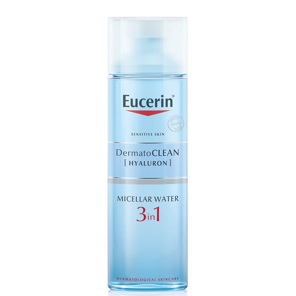 Eucerin DermatoClean 3-in-1 Micellar Cleansing Fluid 200ml Image 1