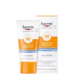 Eucerin Sun Sensitive Protect Face Sun Cream SPF50+ 50ml - undefined undefined
