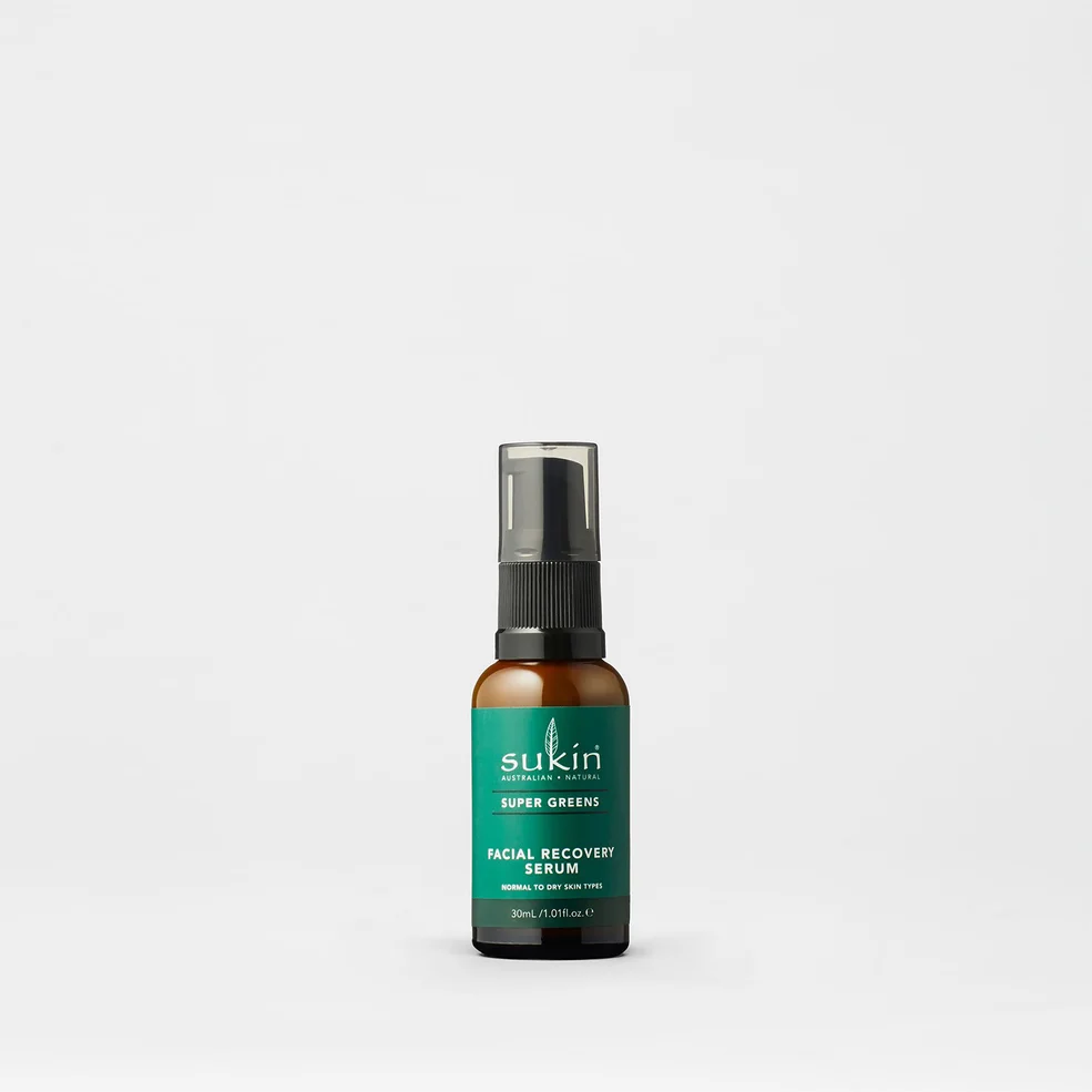 Sukin Super Greens Recovery Serum 30ml Image 1