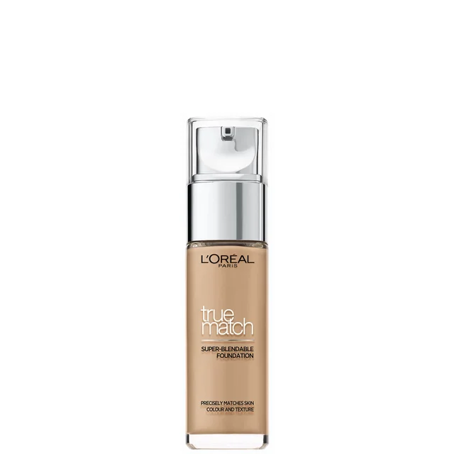 L'Oréal Paris True Match Liquid Foundation with SPF and Hyaluronic Acid 30ml (Various Shades)