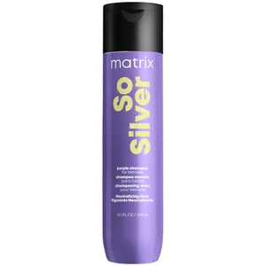 Matrix Total Results So Silver Purple Toning Shampoo for Blonde, Silver & Grey Hair 300ml - undefined undefined
