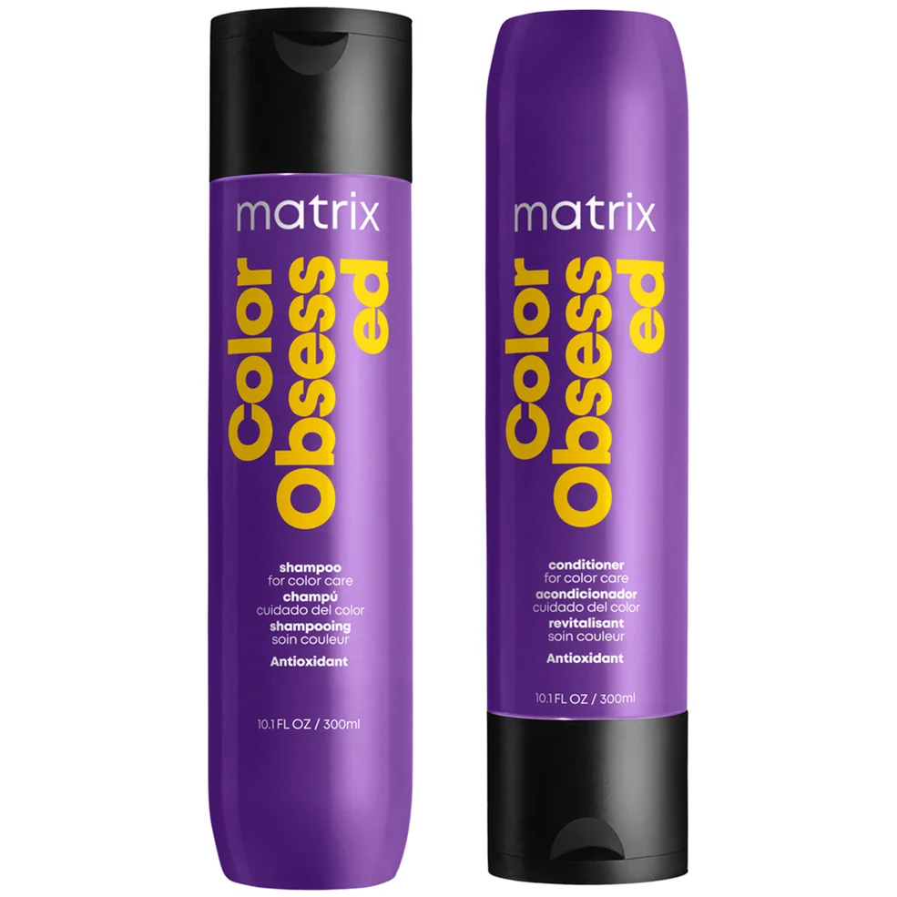 Matrix Total Results Color Obsessed Shampoo and Conditioner 300ml Duo for Colour Treated Hair Image 1
