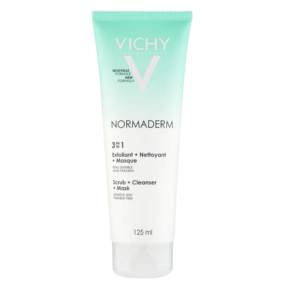 VICHY Normaderm 3-in-1 Cleansing + Scrub + Mask 125ml Image 1