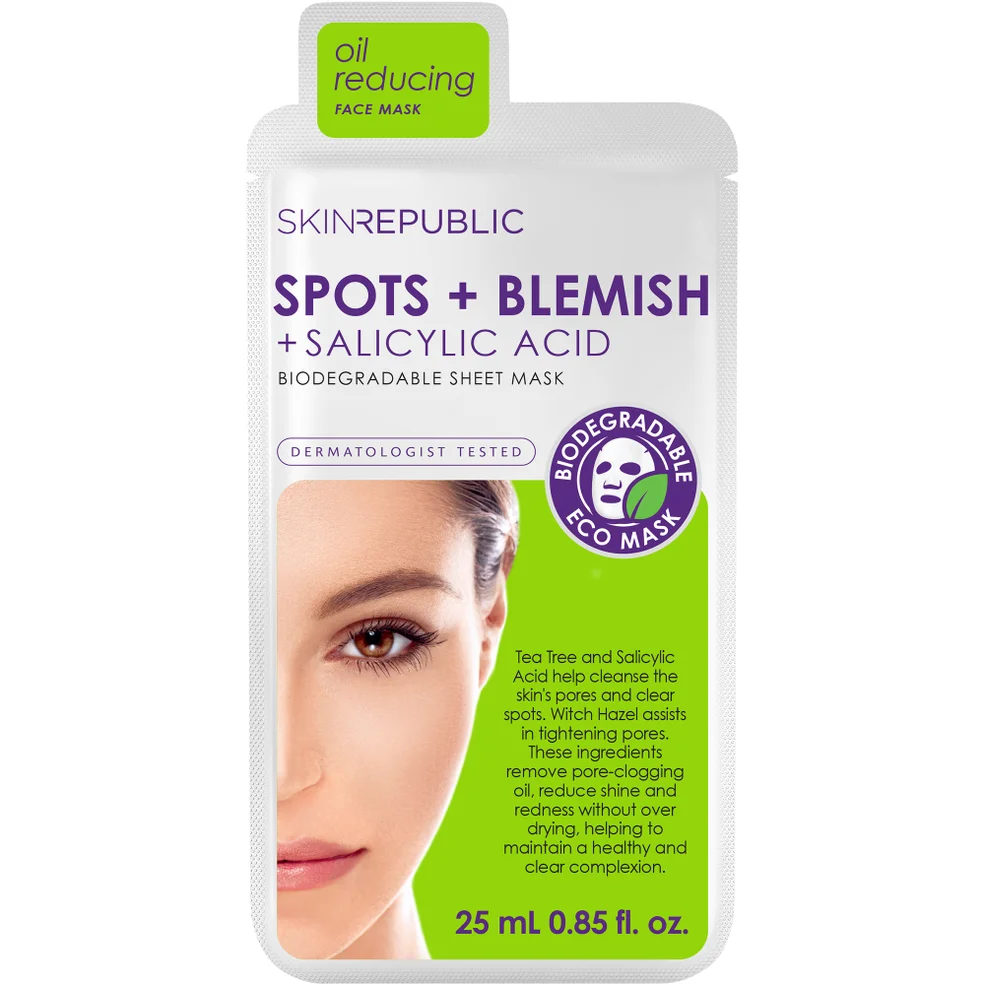 Skin Republic Spots and Blemish Face Mask (25ml) Image 1