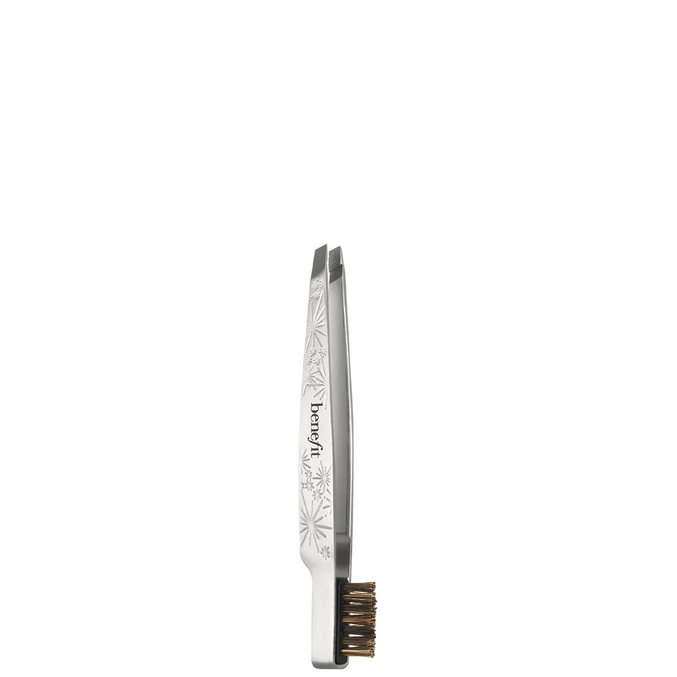 benefit Slanted Tweezer with Grooming Brush Image 1