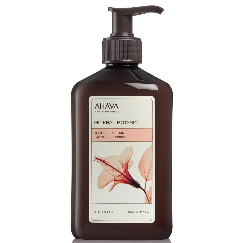 AHAVA Mineral Botanic Velvet Body Lotion - Hibiscus and Fig 500ml Image 1