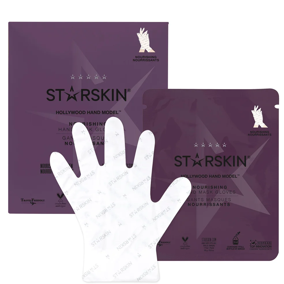STARSKIN Hollywood Hand Model Nourishing Double Layer Hand Mask Gloves Image 1