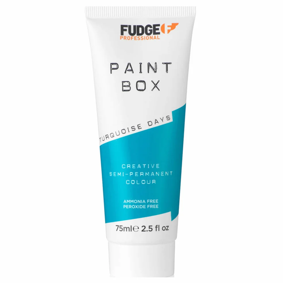 Fudge Paintbox Hair Colourant 75ml - Turquoise Days Image 1
