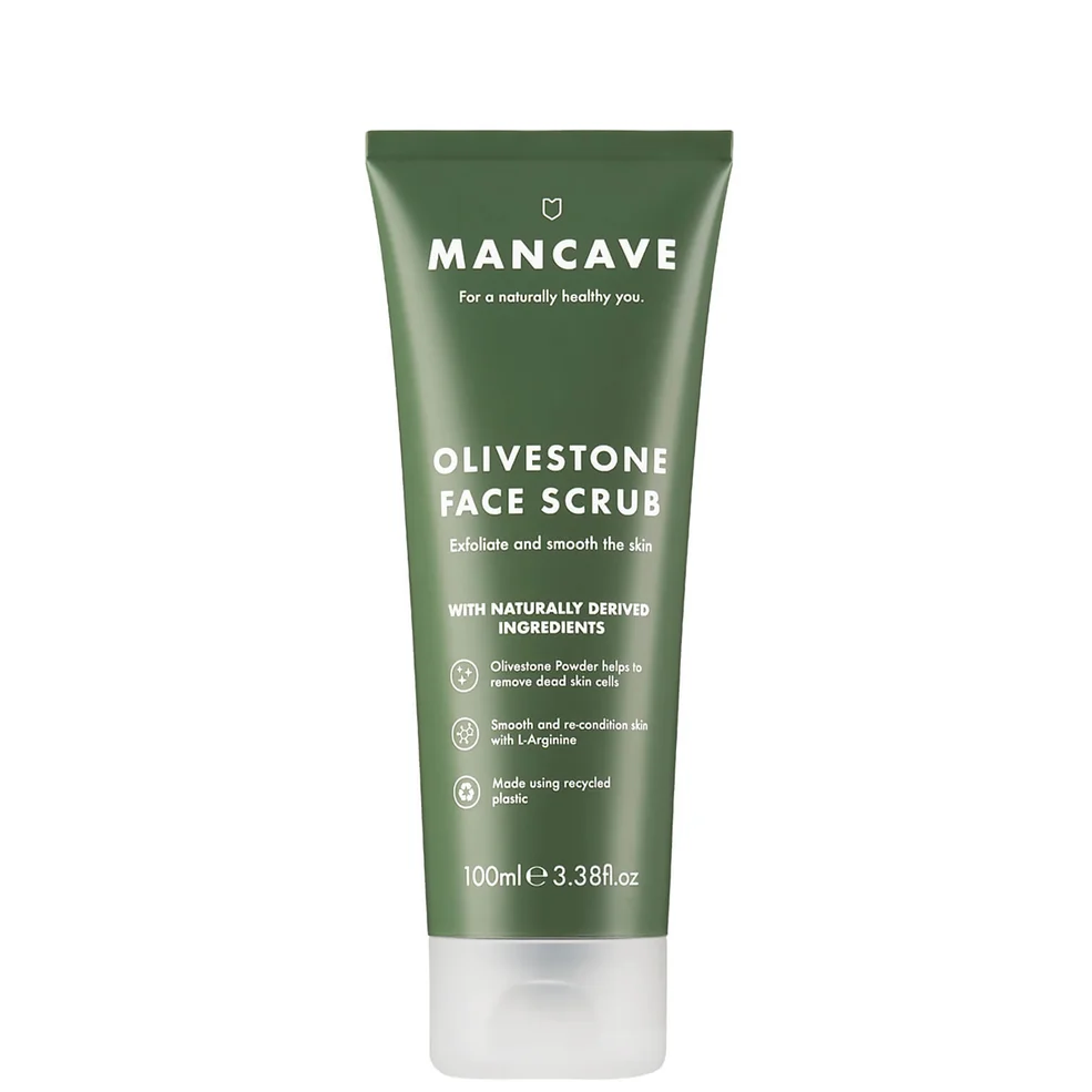 ManCave Olivestone Face Scrub 100ml Image 1