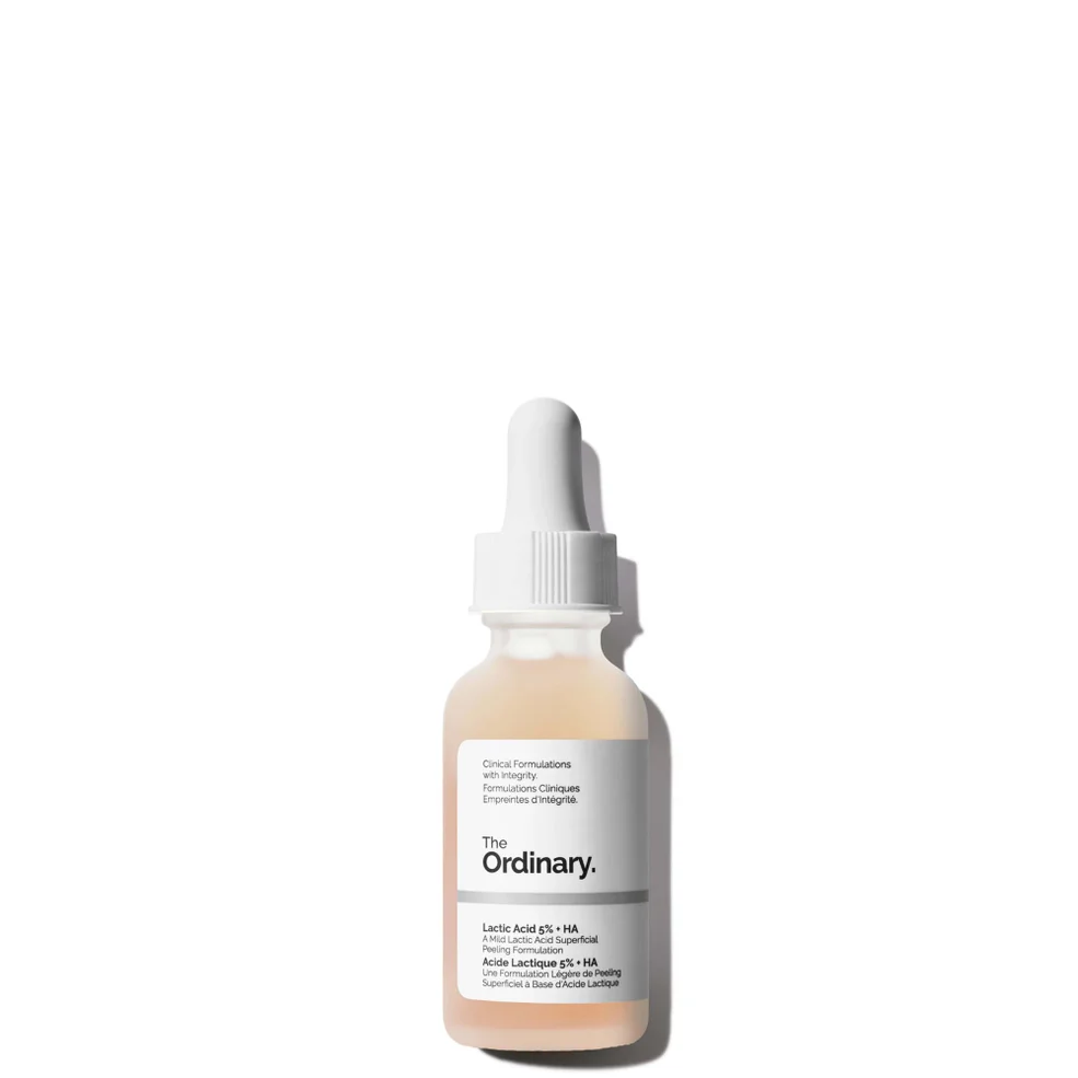 The Ordinary Lactic Acid 5% + HA 2% Superficial Peeling Formulation 30ml Image 1