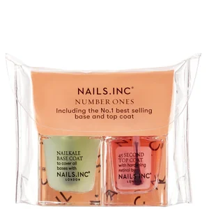 nails inc. Number 1's Base and Top Coat Duo 2 x 5ml - undefined undefined