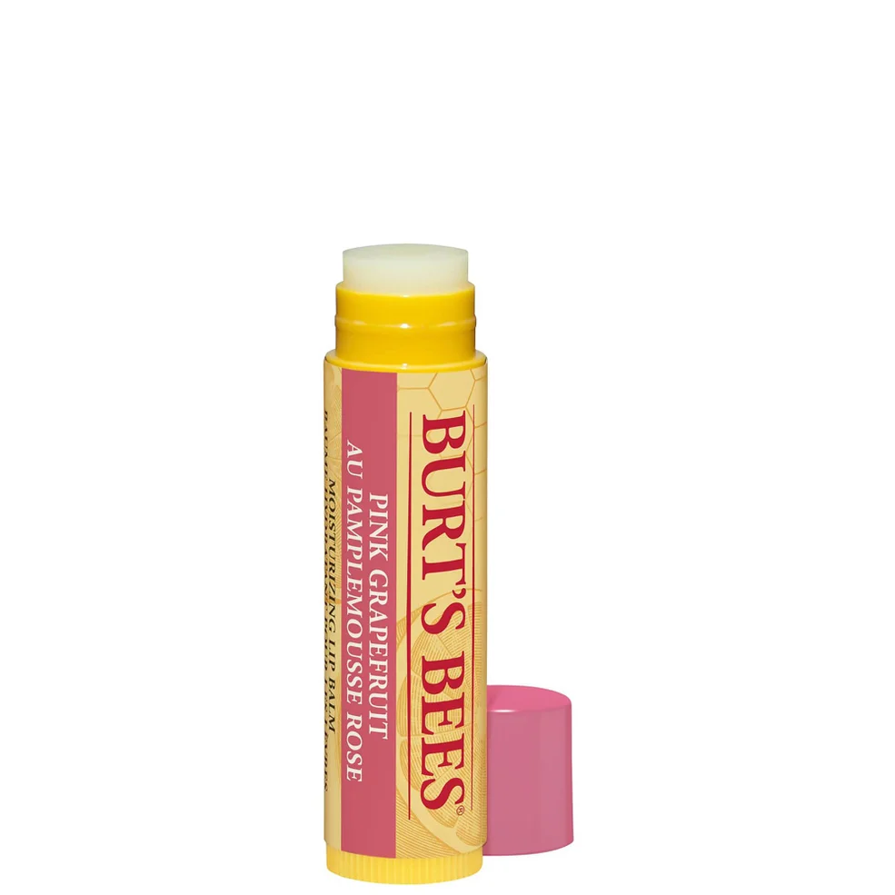 Burt's Bees Refreshing Lip Balm 4.25g - Pink Grapefruit Image 1