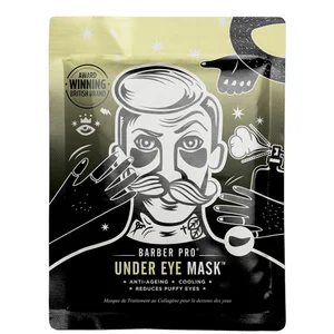 BARBER PRO Under Eye Mask with Activated Charcoal and Volcanic Ash (3 Applications) - undefined undefined
