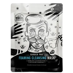 BARBER PRO Foaming Cleansing Mask with Activated Charcoal - undefined undefined