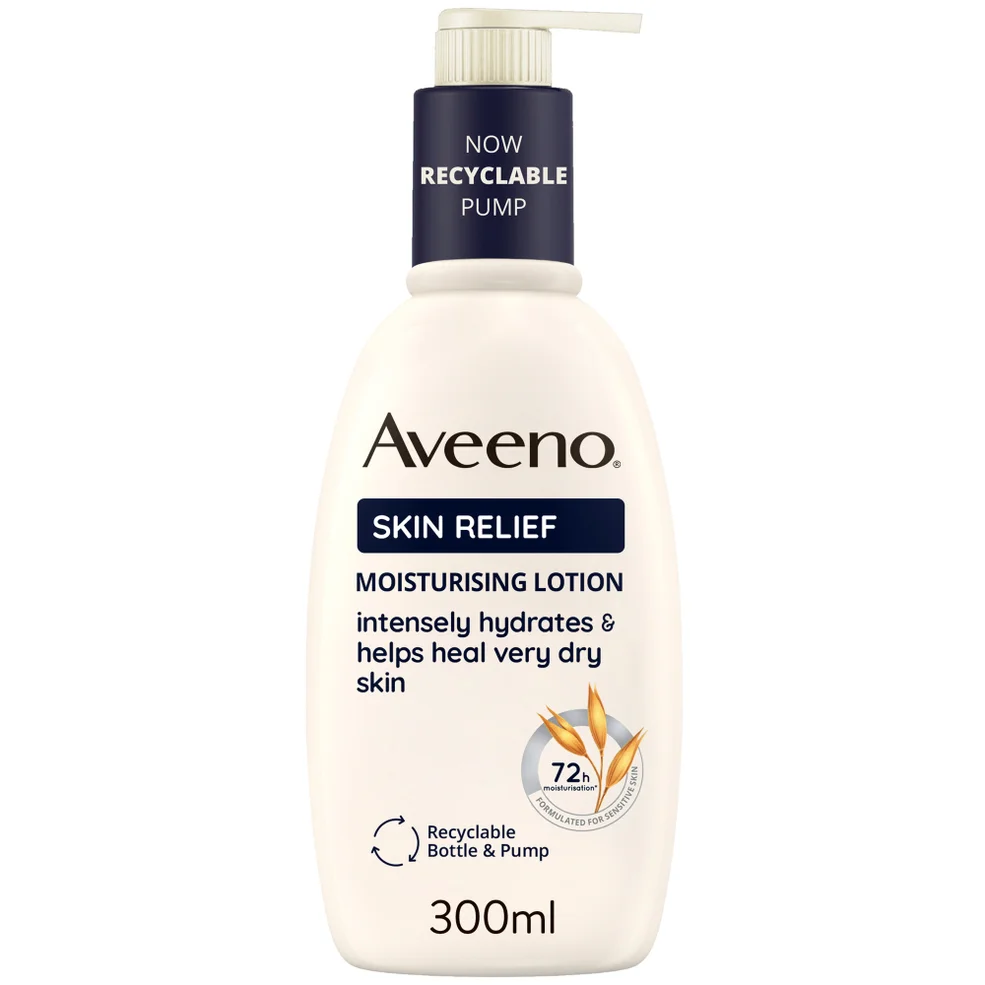 Aveeno Skin Relief Nourishing Lotion Shea Butter 300ml Image 1