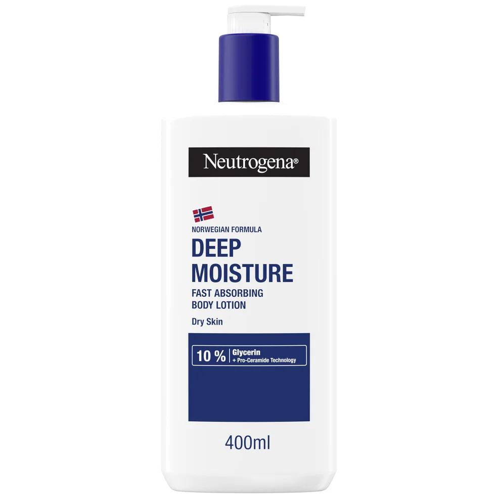 Neutrogena Norwegian Formula Deep Moisture Body Lotion for Dry Skin 400ml Image 1